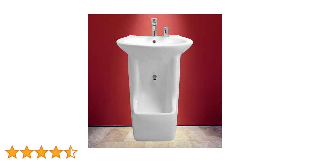 Muslim foot washing sink