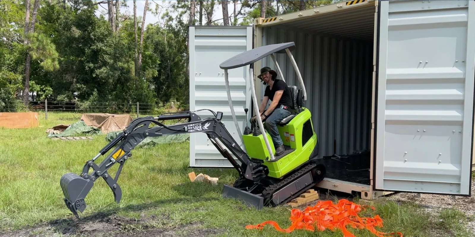 electric mini excavator