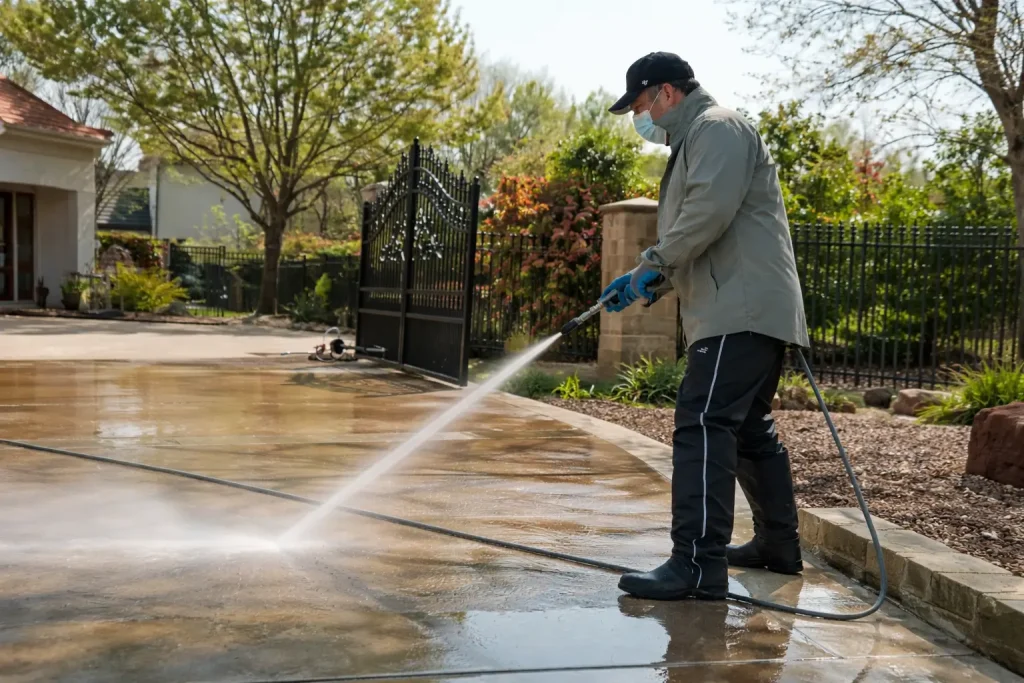 power washing service